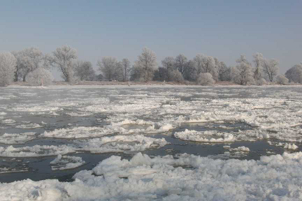 Titelbild Winterwanderung an der Elbe